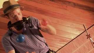 Juzzie Smith  Chuka Chuks Juggle Balls  Live with Wazinator stompbox [upl. by Romie361]