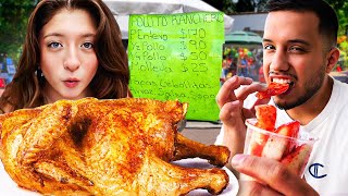 INSANE STREET FOOD 🇲🇽 Mexico 😰 [upl. by Aneeroc]