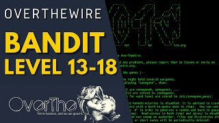 OverTheWire Bandit Walkthrough  Level 13  18 [upl. by Pretrice]