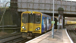 Half an Hour at 216  Birkenhead North Station 1022017  Class 507 508 terminus [upl. by Petuu]