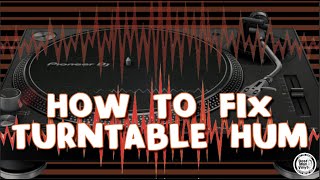 Fix Your Turntable Hum Troubleshooting Record Player Grounding Issues [upl. by Dahsraf]