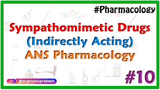 10Sympathomimetic drugs  Indirectly acting sympathomimetic drugs Part 2 [upl. by Tterrab462]