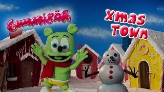 XMAS TOWN Gummibär CLAYMATION CHRISTMAS Video Gummy Bear [upl. by Niuqauj]