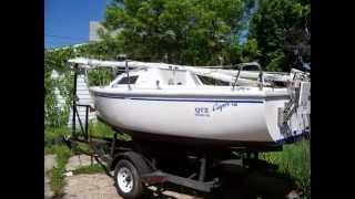 1998 Catalina Capri 18 Sailboat For Sale [upl. by Eelac]