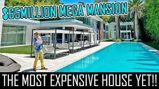 65MILLION BEL AIR MEGA MANSION WITH A BEAUTY SALON AND SPA [upl. by Arual]