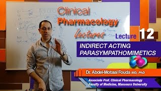 Autonomic Pharmacology Ar  Lec 12  Indirect parasympathomimetics [upl. by Ayekat71]