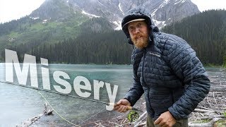 A Very Bad No Good Rotten Day 14 of 30 Day Survival Challenge Canadian Rockies [upl. by Nugent161]