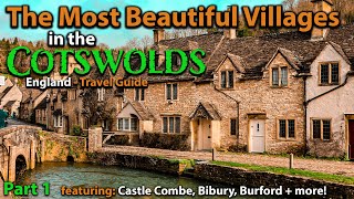 The Most Beautiful ENGLISH villages in the COTSWOLDS  Part 1 [upl. by Acissaj]