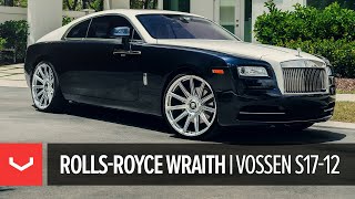 Twotone RollsRoyce Wraith  Vossen Forged S1712 [upl. by Henn516]