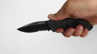 Kershaw 1605CKTST  Clash  Black Serrated [upl. by Anelis]