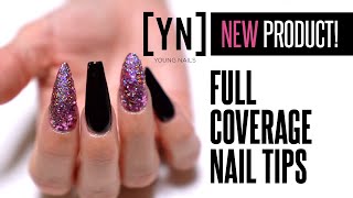 New Full Coverage Nail Tips  How to Apply Them [upl. by Par]