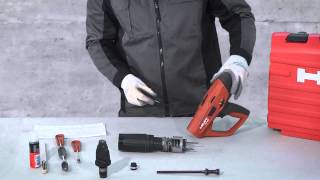 Hilti  How to clean your Hilti DX 460 English [upl. by Ilamad]