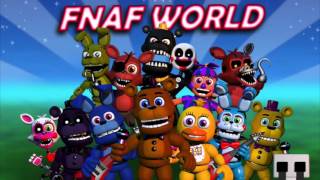 FNaF World OST  City NPC Theme Extended [upl. by Trinia]