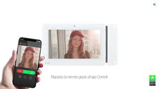 Comelit 6842W Nuovo Maxi 7quot ViP WiFi Smart Touchscreen ViP 🇮🇹 [upl. by Ydarg]