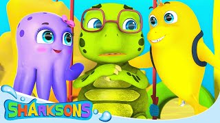 Circus Song  The Sharksons  Songs for Kids  Nursery Rhymes amp Kids Songs [upl. by Hcelemile465]