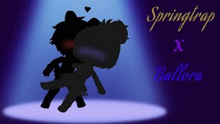 Let Me Take You Dancing SpringTrap x Ballora Gacha Club [upl. by Acenom694]