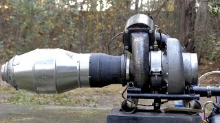 Homebuilt Gas Turbine Turbojet Engine  2nd Documentary [upl. by Elrod]