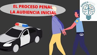 EL PROCESO PENAL  AUDIENCIA INICIAL [upl. by Bausch]