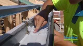 Steeline  Installing Roof gutters [upl. by Gnilyam]