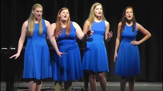 Mr Sandman  ELHS Womens Barbershop Quartet [upl. by Swigart]